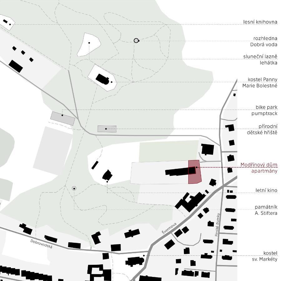 Apartmany Modrinovy Dum Horní Planá Exterior foto