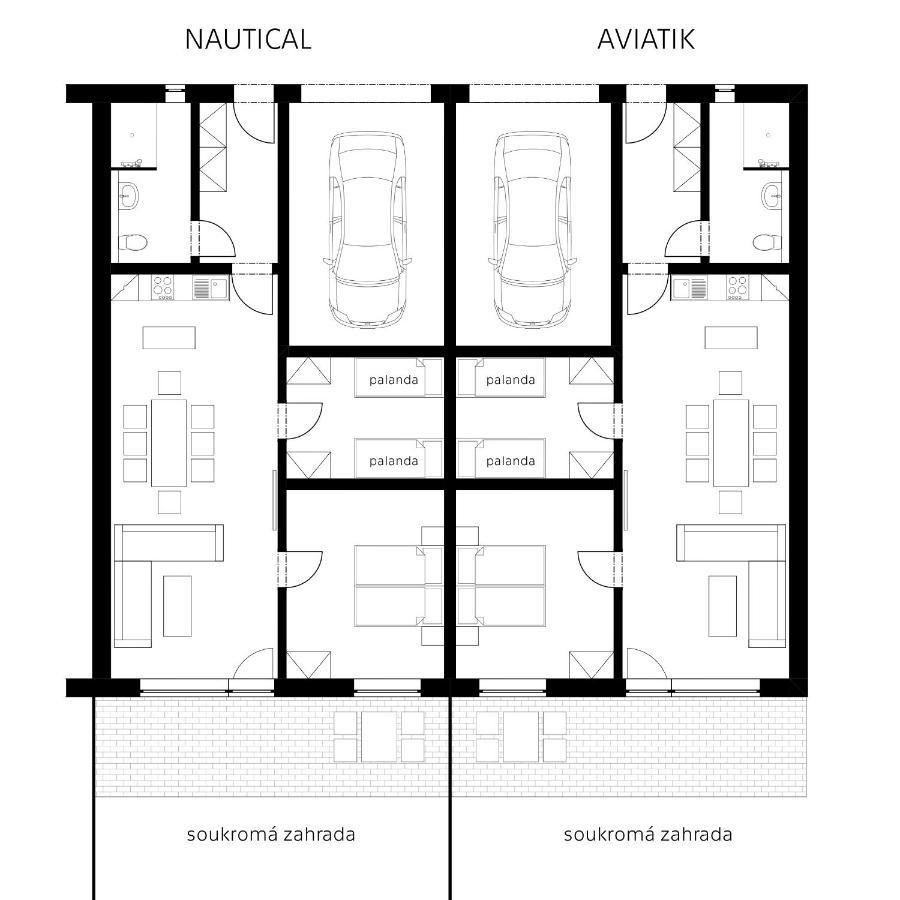 Apartmany Modrinovy Dum Horní Planá Exterior foto